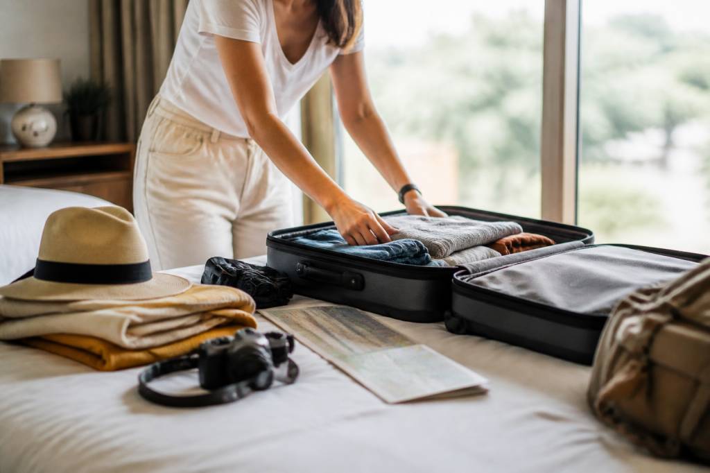 Carnet de vol vêtements : guide pour voyager léger et responsable